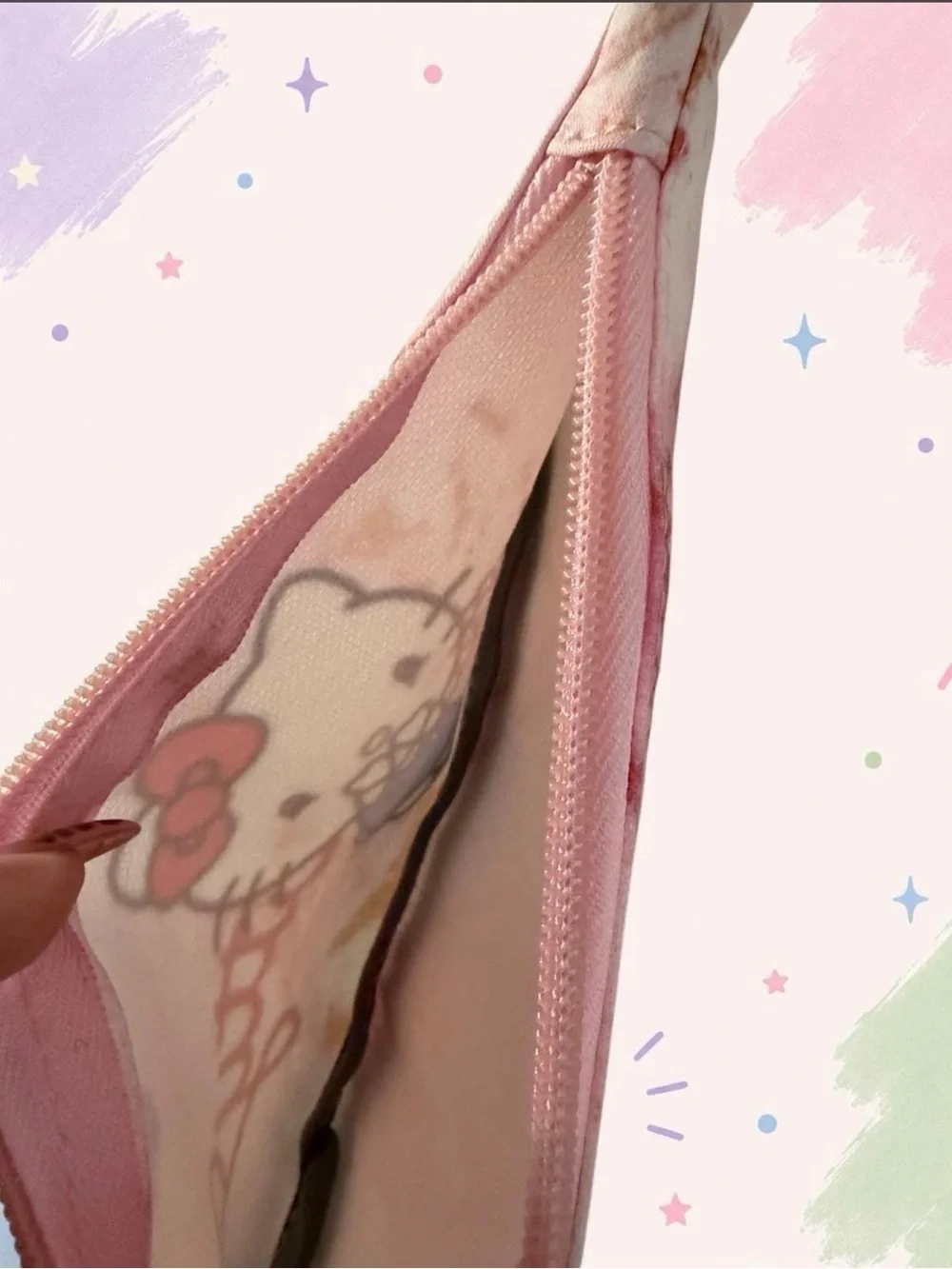 Hello Kitty Inspired 3-Piece Backpack, Lunch Bag & Zipper Pouch Set | New